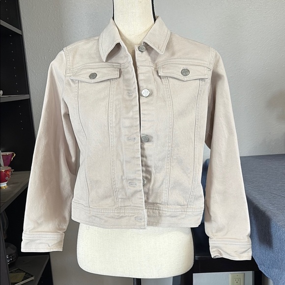 Women’s Relativity Petite Size Small Denim Jacket - Picture 1 of 5